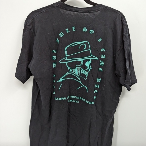 Empyre Men’s black skull graphic T  Size large‎ - Picture 2 of 6